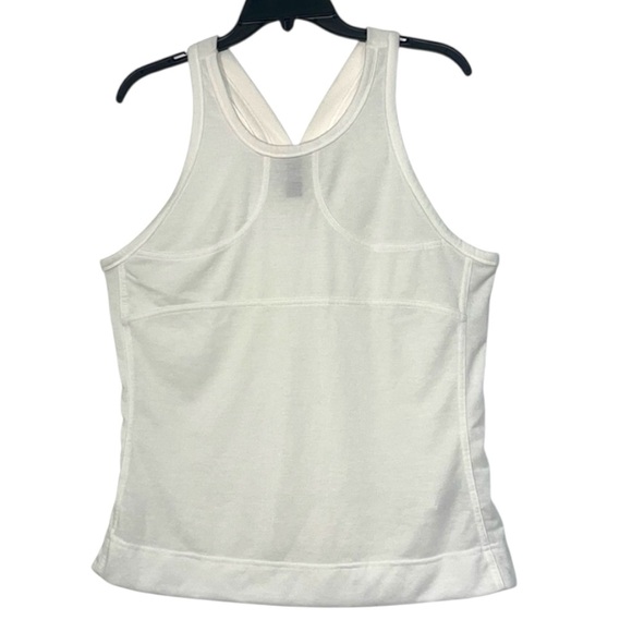 Adidas x Stella McCartney Ivory Racerback Athletic Workout Tank Top - Picture 1 of 12